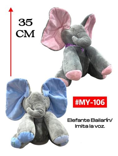 Elefante Bailarin 35cm #my-106