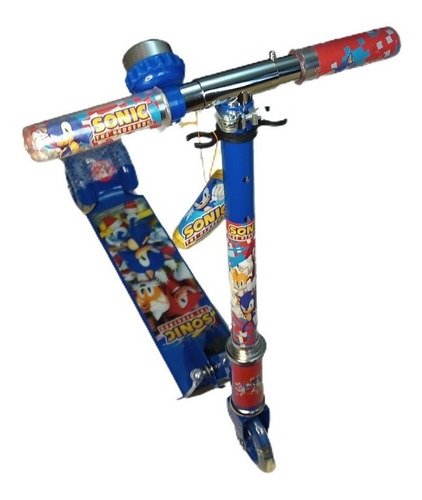 Patinete Infantil Sonic 3 Rodas