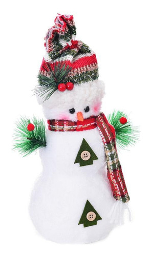 Boneco De Neve Natalino 22x35cm - Enfeite Decoração Natal