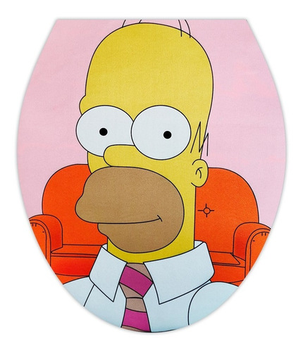 Increíble Funda Para Baño De Homero Simpson Marca Iugh! 