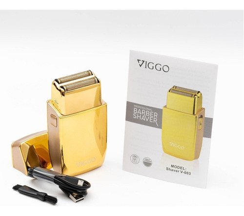 Shaver Profes Viggo Terminadora De Corte V3 Doradaa 9000 Rpm Color Dorada