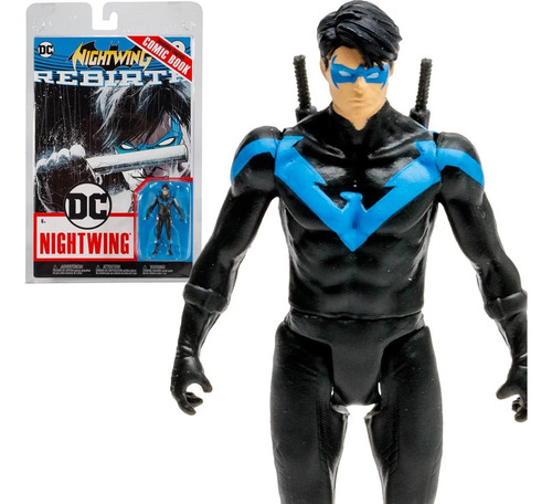 Dc Figura Y Comic Nightwing Rebirth Num 1 Mcfarlane