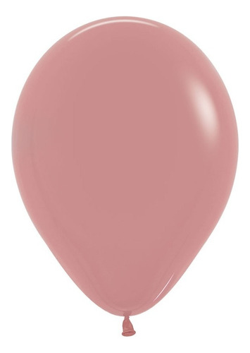 Globo R12 X12 Sempertex Fashion Color Palo De Rosa Oro