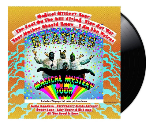 Vinilo Beatles The - Magical Mystery - Lp Tour Nuevo Sellado