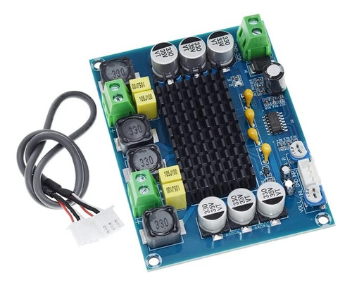 Placa Amplificador 2.0 Modulo 120+120 240w Rms Full Tpa3116