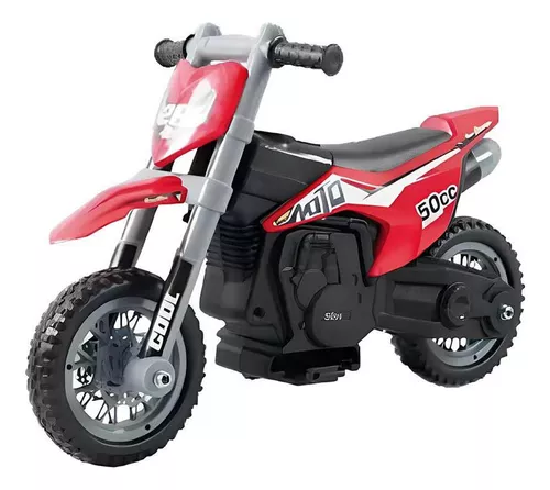 Moto Elétrica Infantil Criança Menino Motocross Homeplay Ver Voltagem Do  Carregador 110v/220v Cor Azul