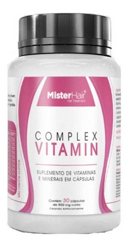 Vitaminas Para Cabelo E Unhas - Mister Hair