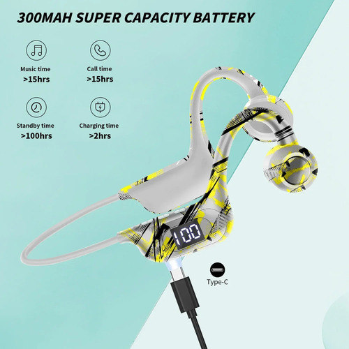 Nuevos Auriculares Deportivos Bluetooth De Conducción Ósea