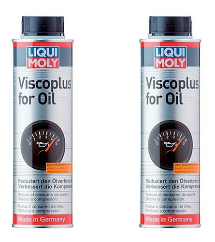 Viscoplus For Oil Liqui Moly Restaurador De Motor 2 Pzas
