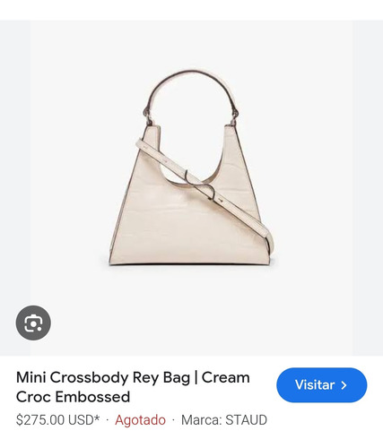 Acne Bolsa Staud No Saint Gcci Row Burch Fndi Gavriel Tumi Beige Níquel Beige (Usado)