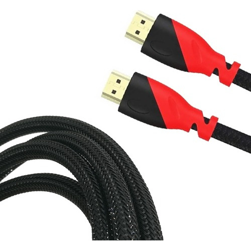 Cable Hdmi A Hdmi Mallado Full Hd V1.4 - 1.5 Metros 