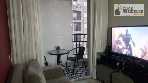 Imagem 2 de 20 de Apartamento 2 Dormitórios ( Lazer Completo - Sacada ) À Venda De 52,44 M² Por R$ 320.000 - B. Assunção - São Bernardo Do Campo/sp - Ap0903