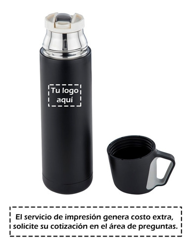 Imagen 5 de 10 de Termo Con Doble Pared De Acero Inox