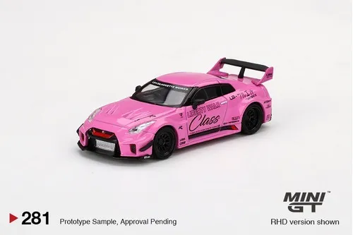 超格安価格 Walk Liberty Gtr Nissan Gt Mini Miniatura Rosa 1/64 - Class ミニカー