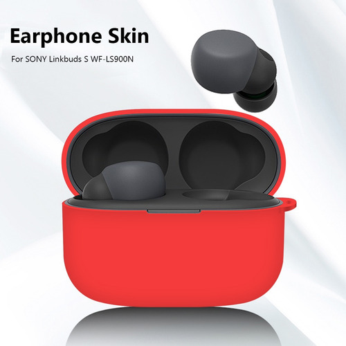 Imagen 3 de 10 de Funda De Silicona Suave Para Auriculares Sony Linkbuds S Wf-