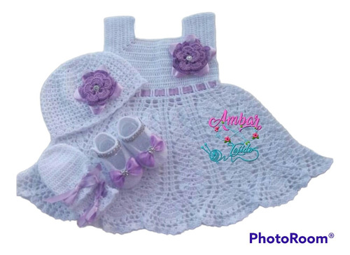 Conjunto Para Bebe Tejidos (4 Pzas) 