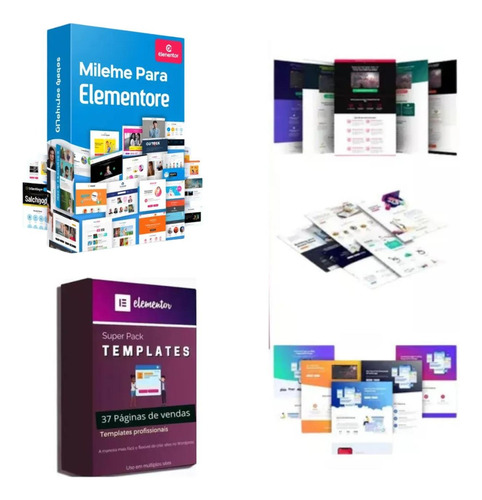 Kit Elementor Com 37 Páginas Prontas E Editáveis
