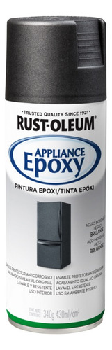Aplicacion Epoxi Rust Oleum Acero Inoxidable Negro 340g