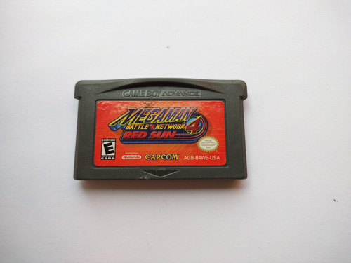 Megaman Battle Network 4 Red Sun Gameboy Advance Gba (Usado)