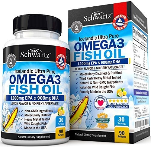 Omega 3 Fish Oil Supplement R Immune & Heart Support Benefit