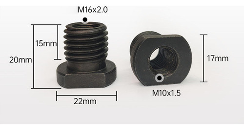 Convertidor De Rosca Adaptador Accesorios Herramienta M16