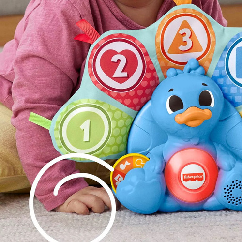 Fisher-price Linkimals Juguete Pavo Real Plumas Coloridas