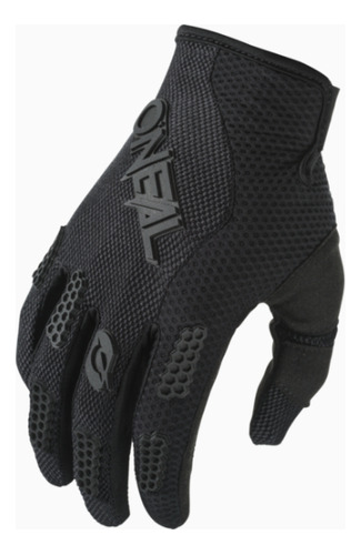 Par de guantes para motociclista O'Neal Element black talle M
