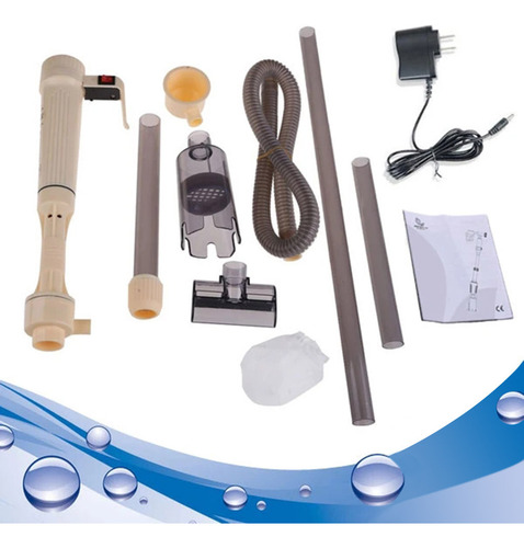 Limpiador Automático De Grava Para Acuarios Z Liquiclean Fis