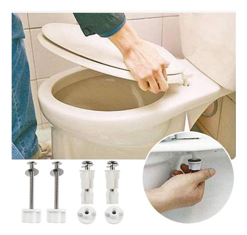 Tornillo Universal Para Inodoro, Bisagras Para Asiento De