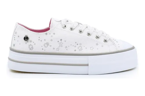 Tenis Plataforma Blanco Mujer Loly In The Sky Sailor Moon Cuotas