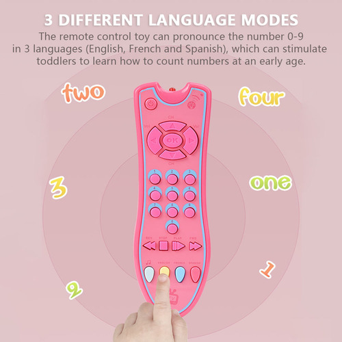 Control Remoto Para Bebés Y Niños, Música, Televisión, Jugue