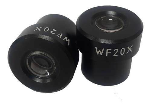 Ocular De 20x Para Microscópio Biológico (par)