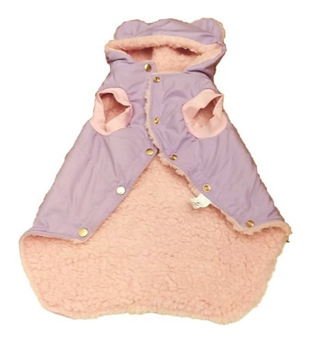 Imagem 4 de 8 de Roupa Roupinha Pet Cachorro Jaqueta C/ Carapinha Quentinha