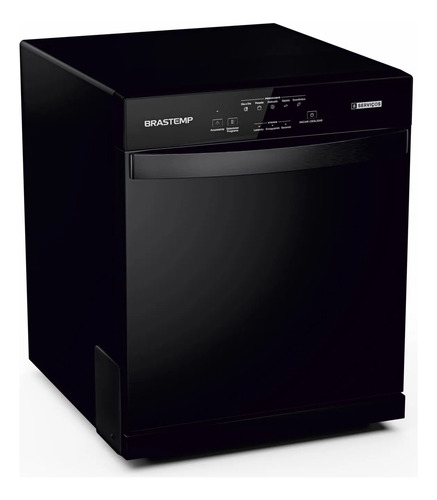 Lava Louças Brastemp Com 8 Serviços Economica Preto 220v Preta