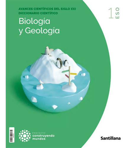 Biologia Y Geologia 1 Eso Construyendo Mundos, De Aa.vv. Editorial Santillana Canarias, Tapa Blanda En Español