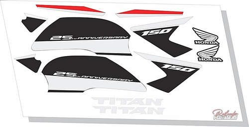 Kit Faixas Fan 150 2014 2015 Fan 125 2014 Edição Especial