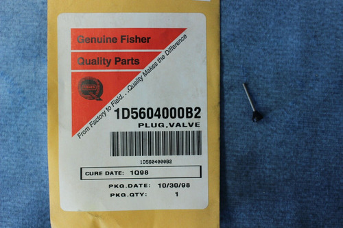 New Fisher Valve Plug 1d5604000b2 H311039 Dde