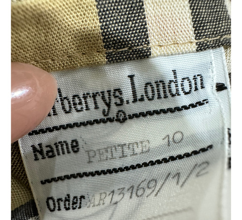 Burberrys Gabardina Unisex Original (Usado)