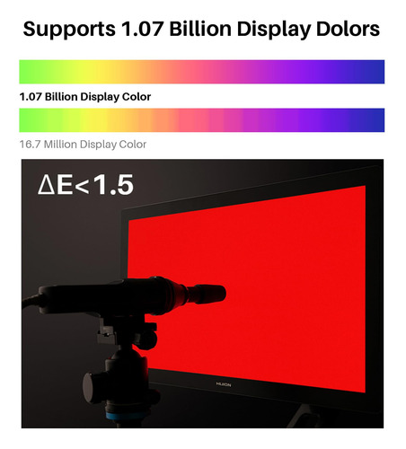 Huion Kamvas Pro 19 Tableta De Dibujo 4k Uhd Con Stylus 16