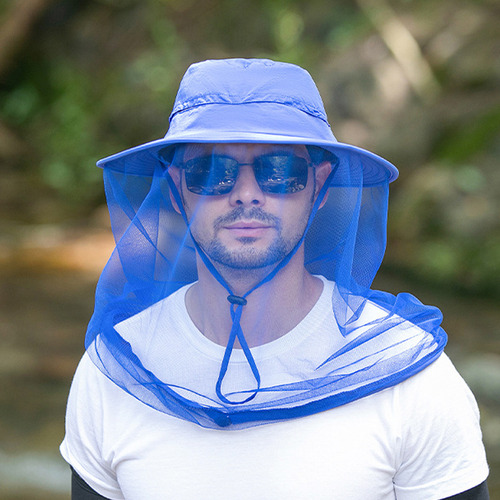 Mosquito Antisombrero Unisex Jungl Bucket Para Exteriores Y