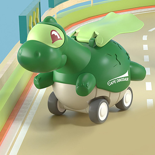 Juguetes De Dinosaurios Push & Go Toys Braquiosaurio Verde