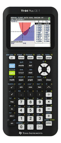 Calculadora Gráfica En Color Ti-84 Plus Texas Instruments Ne Color Negro