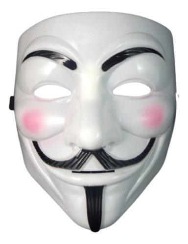 Máscara De Anonymus:  V De Vendetta