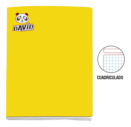 Cuaderno Deluxe A4 Grapado Cuadriculado 88hjs David Pack X2