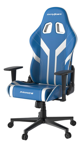 Dxracer P Series Gc-p88-bw-m1-01 - Silla De Juegos Azul Y Bl