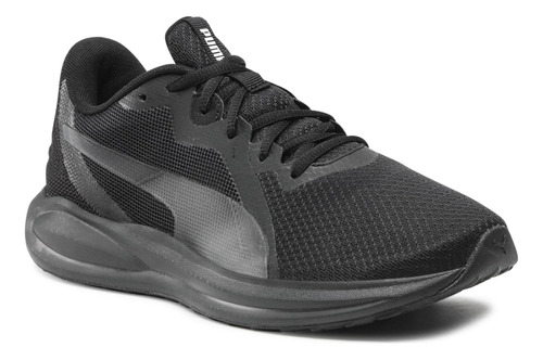 Tenis Puma Twitch Runner Jr Niño-negro