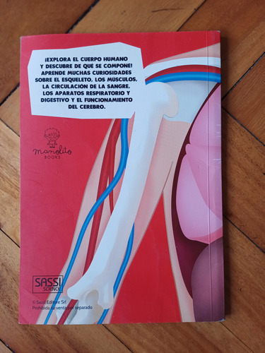 Puzzle 200 Pz Con Libro- El Cuerpo Humano Sassi (Usado)