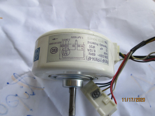 Motor Aire Split 12000 Y 18000 Btu, Ydk26-4, 220v Y Otros