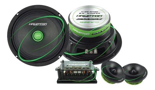 Set Componente Medios/tweeters/crossover (1500w)  Krypton