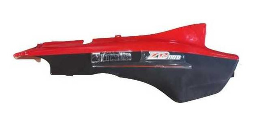 Imagen 1 de 5 de Tapa Lateral Derecha Rojo Zanella Zb 110 Z1 - Full ( Cuotas